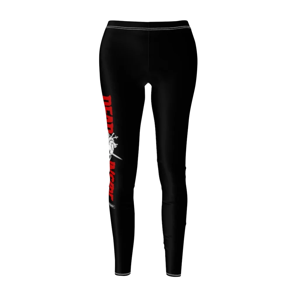 Dead Inside Leggings Black - Image 2